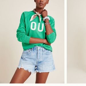 Agolde Parker ultra high rise cutoff shorts